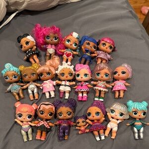 L.O.L. Surprise! Dolls Assortment in Pink, Purple, Blue, Teal and Silver